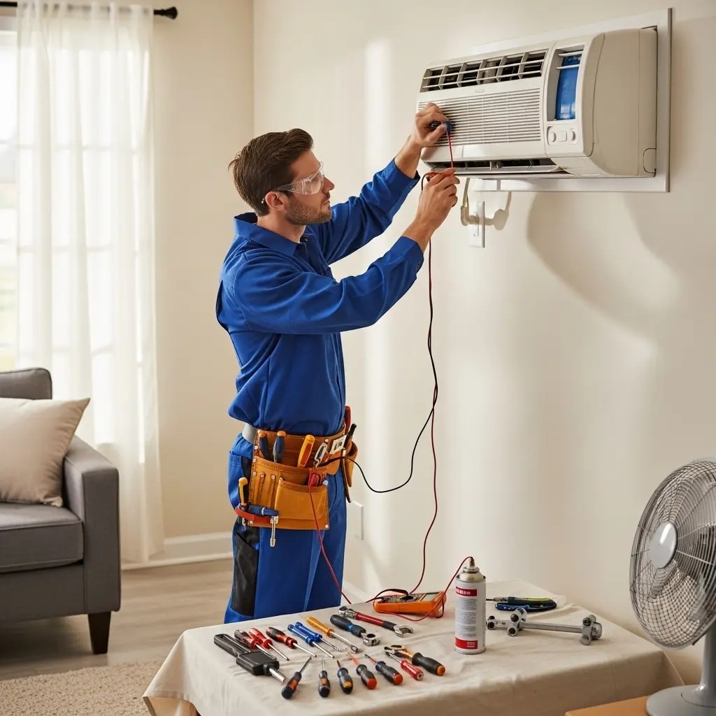 Gaziemir Termodinamik Termodinamik klima gaz dolumu ve bakım – Enerji verimliliği artırıldı. - Teknik servis örneği